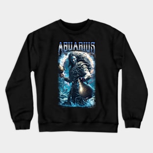 Aquarius Zodiac Crewneck Sweatshirt